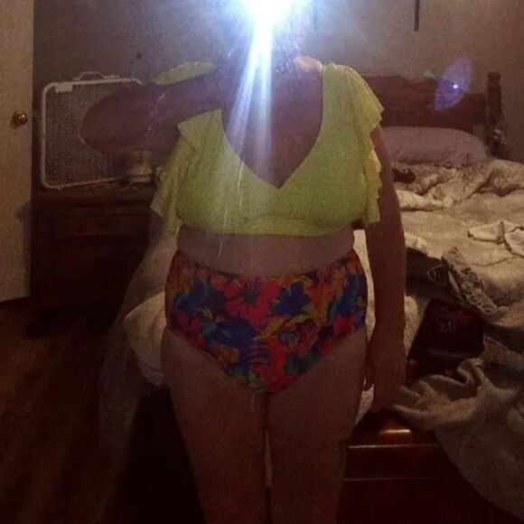 Plus Size Boho Tankini Swimsuit Set - Picture 13 of 13